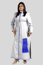 Elegent White Cassock with 33
