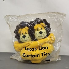 Vintage Pair of Lions Plush