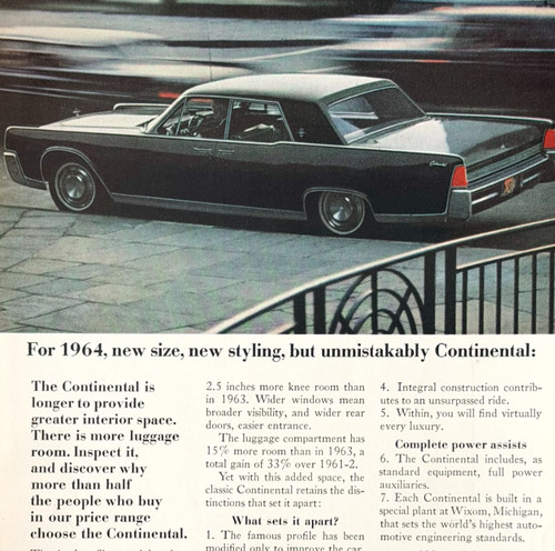 1964 lincoln continental - 1964,