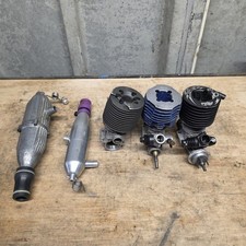 3 Nitro Engines & 2 Exhausts.. CEN, FORCE, SH, HPI
