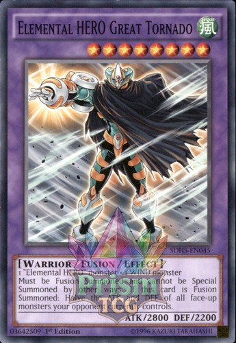1st elemental hero great - elemental,