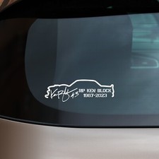 Ken Block RIP Tribute Sticker