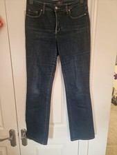 NYDJ Womens Dark Wash Jeans