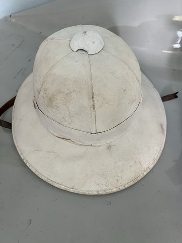Vintage pith helmet safari - pith,