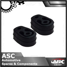 Exhaust Mount Rubber Hanger - fits Ford Escort, Fiesta, Orion, Transit.... x2