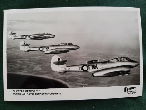 Aircraft gloster meteor t 7 - aircraft,