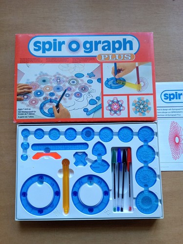 Spirograph plus 1986 - spirograph,