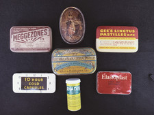 Vintage Collectable Tins. Job