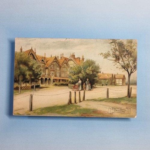Chingford postcard 1907 - postcard,