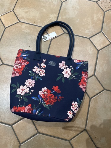 Joules cotton canvas bag large - canvas,