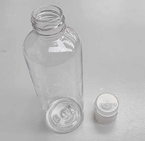 Bulk 100ml flip top - top, bottles