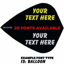 Personalised Dart Flights 5