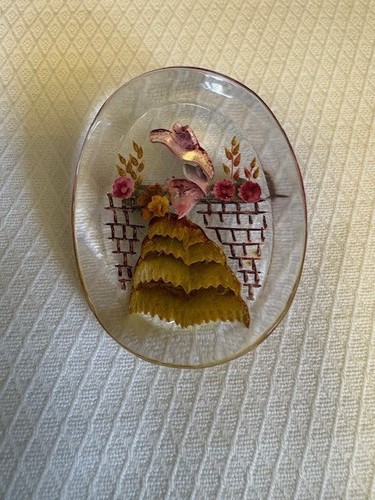 Vintage reverse carved lucite - vintage,