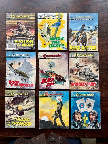 Commando war comics job - job, lot