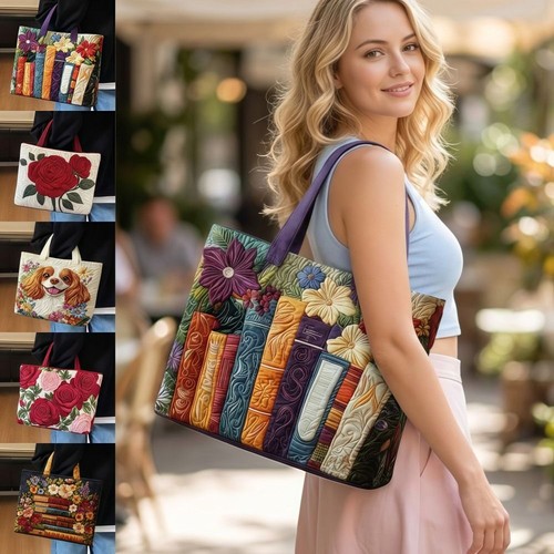 Vintage women printed - printed, bag