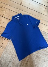 Callaway Men’s Blue Golf Polo Shirt Size XL | Short Sleeve Polo