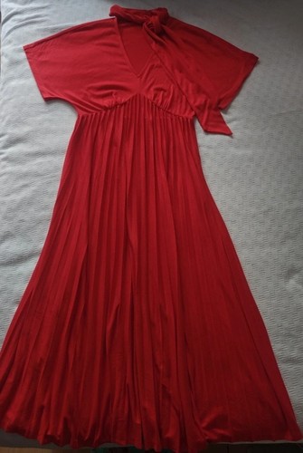Next vibrant red tie neck - next,