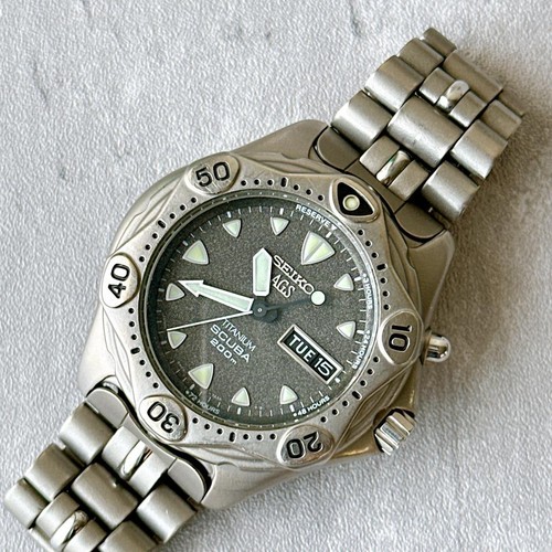 Seiko ags scuba 200m - scuba,