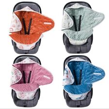 Baby Blanket Car Seat Reversible Wrap Swaddle Plush Soft Double Sided COTTON