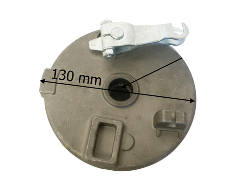 Bs007 right drum brake hub - bs007, &