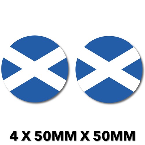 Scotland sticker circle flag - scotland,