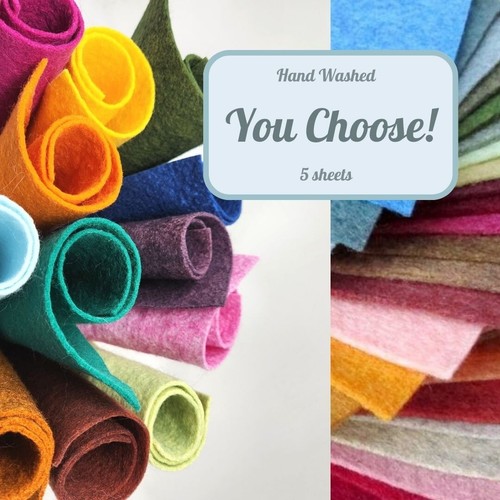 Hand washed merino - washed, blend
