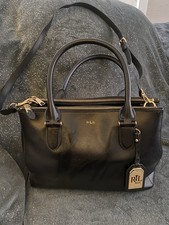 Lauren Ralph Lauren Black Tote