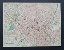 Antique 1903 Birmingham - City