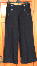 northern soul / mod wide trousers  size 12  (#Y9 )