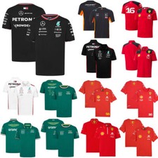 Men Formula1 Racing Team T-Shirt Polo Shirts F 1 Lover Wear