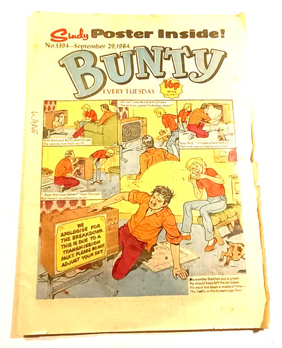 Original bunty comic sept - comic,
