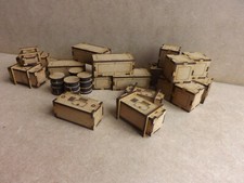 Crates Box set table top 28mm