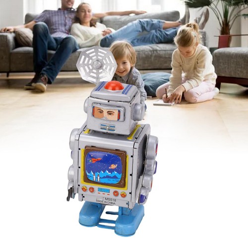 Vintage tin robot - vintage,