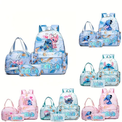 Disney stitch 3pcs - disney, backpack