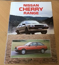 NISSAN CHERRY Sales Brochure - Turbo ZX SGL GS - Ref S24.100M.F1448..11.84