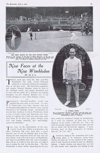 Tennis new faces the - tennis,
