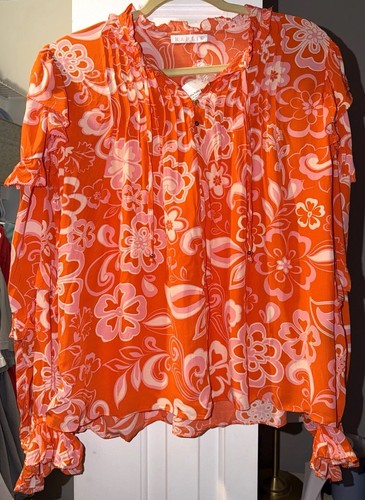 Karlie floral ruffle blouse - ruffle,