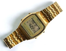 Vintage Gold Tone Seiko