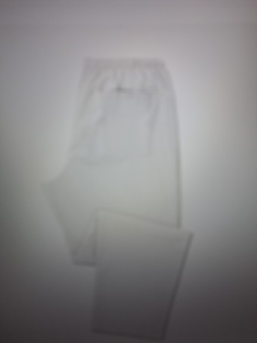 Eb048 white workwear trousers - eb048,