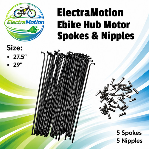Mtx ebike hub motor spokes - motor, and