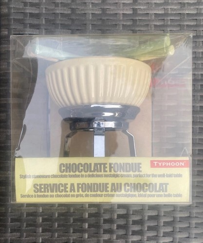 New typhoon chocolate - chocolate, fondue