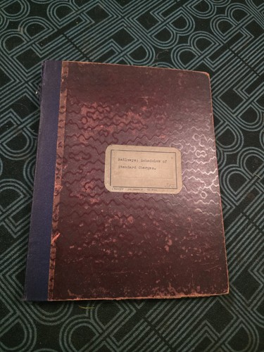 1927 railway schedules - 1927,
