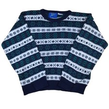 Vintage 1980s Jumper Green