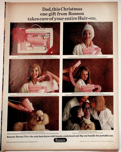 Ronson magazine hair dryer - ronson,