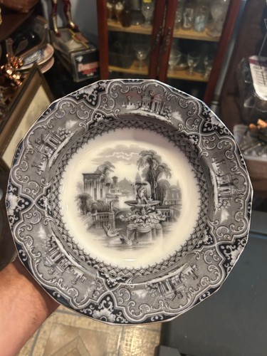 Athens plate adams sons - adams,