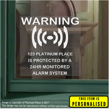 4 x PERSONALISED 24hr Security