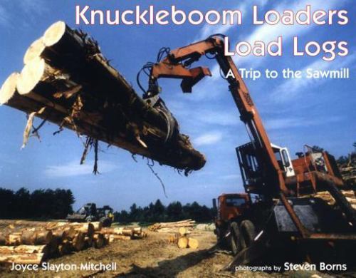 Knuckleboom loaders load logs - loaders,