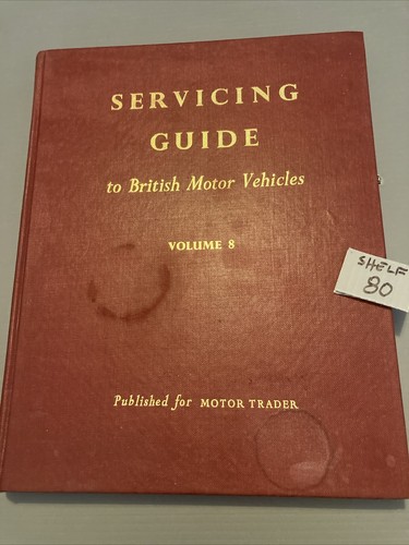 Servicing guide british - guide, to