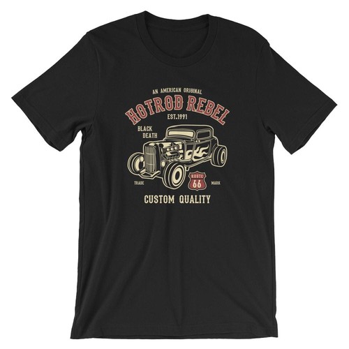 Hot rod rebel shirt - rod, 100%