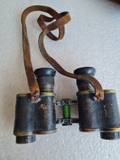 W. Watson & Sons WW1 Binoculars - Prismatic No3 (MKII) x 6, w/Bausch & Lomb Case